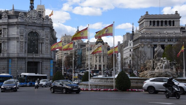 Die spanische Hauptstadt Madrid verordnet ihrer Innenstadt eine „Umweltzone“. (Bild: liveBild)