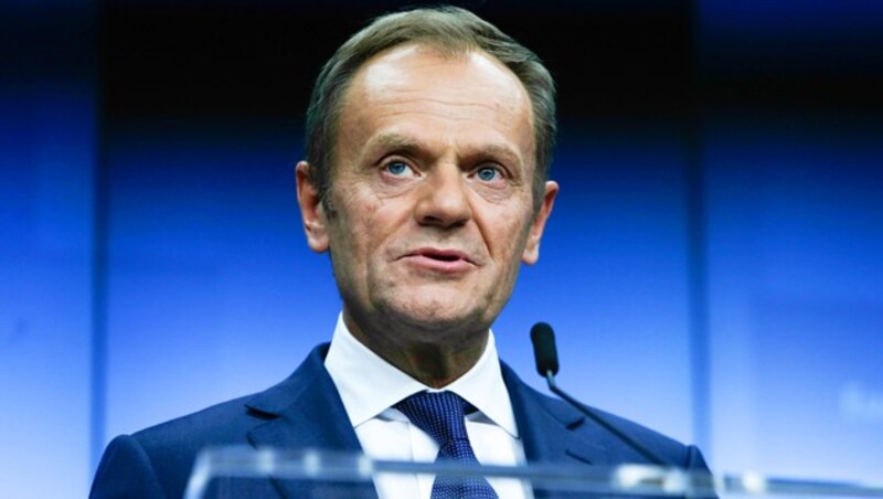 EU-Ratspräsident Donald Tusk (Bild: AFP )