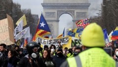 Die Gelbwesten-Bewegung in Frankreich, die derzeit immer wieder zu Protesten aufruft, wurde 2018 ...