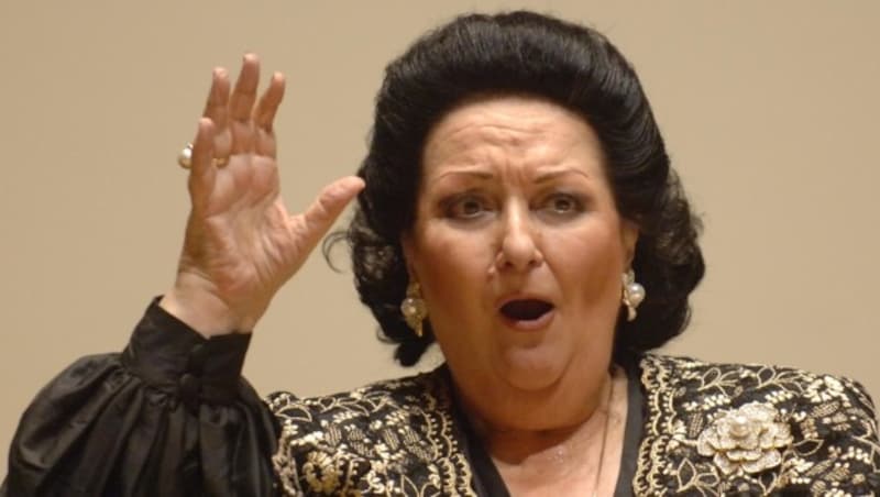 Die spanische Star-Sopranistin Montserrat Caballé starb im Oktober 2018. Sie wurde 85 Jahre alt. (Bild: APA/dpa-Zentralbild/Peter Endig)