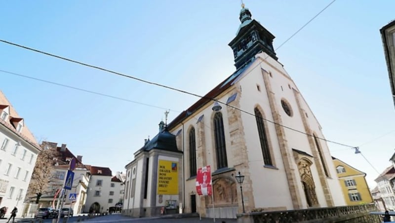 Der Grazer Dom (Bild: Christian Jauschowetz)