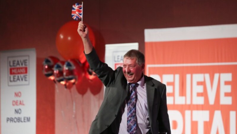 DUP-Parteisprecher Sammy Wilson (Bild: AFP)