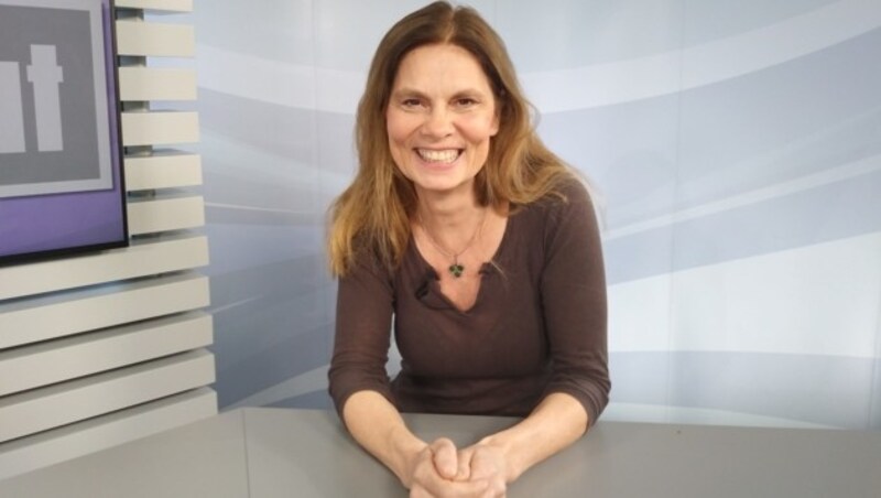 Sarah Wiener bei krone.tv (Bild: krone.tv)