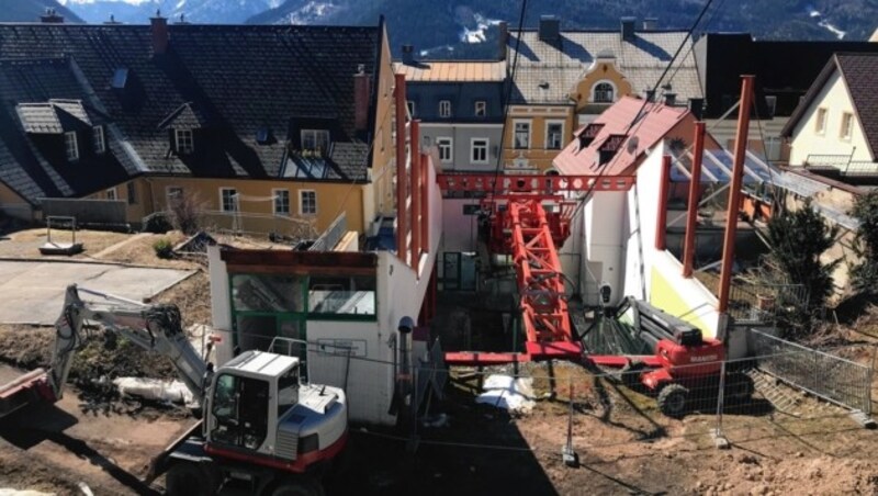 Abbruch der Talstation in Mariazell (Bild: Johann Kleinhofer)