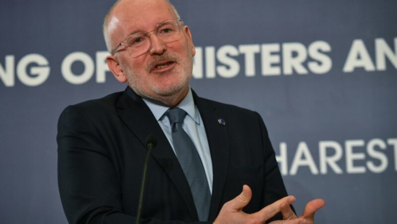 Frans Timmermans (Bild: AFP)