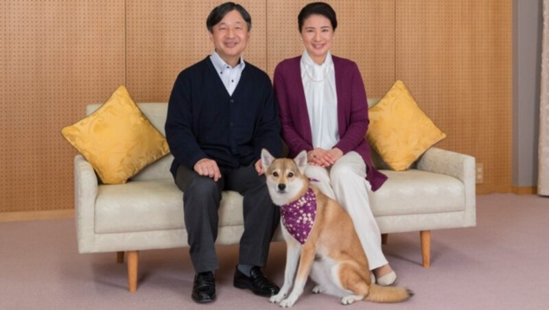 Naruhito mit Ehefrau Masako (Bild: AFP)