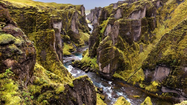 Der Fjaðrárgljúfur-Canyon auf Island (Bild: ©Thomas Schnitzler - stock.adobe.com)