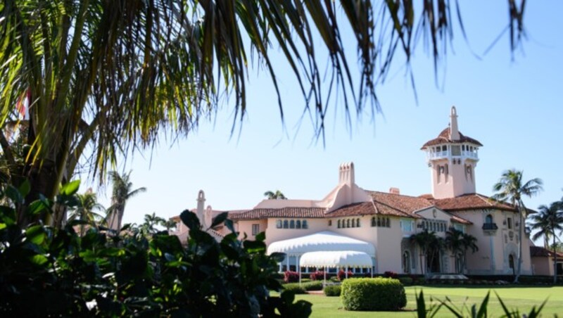 Trumps Anwesen Mar-a-Lago in Palm Beach, Florida (Bild: AFP)