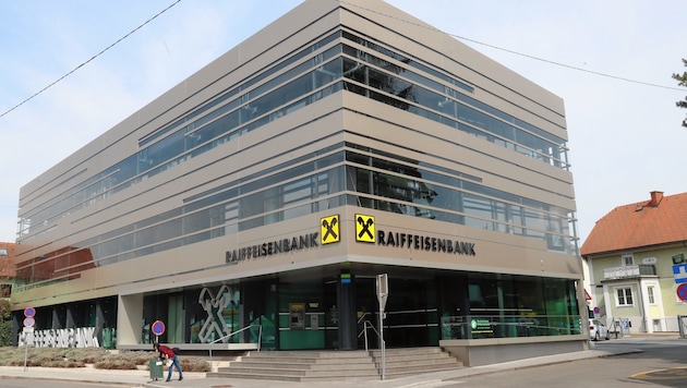Die Raiffeisen-Filiale in Graz-St. Peter (Bild: Sepp Pail)