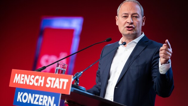 SPÖ-EU-Spitzenkandidat Andreas Schieder (Bild: APA/GEORG HOCHMUTH)