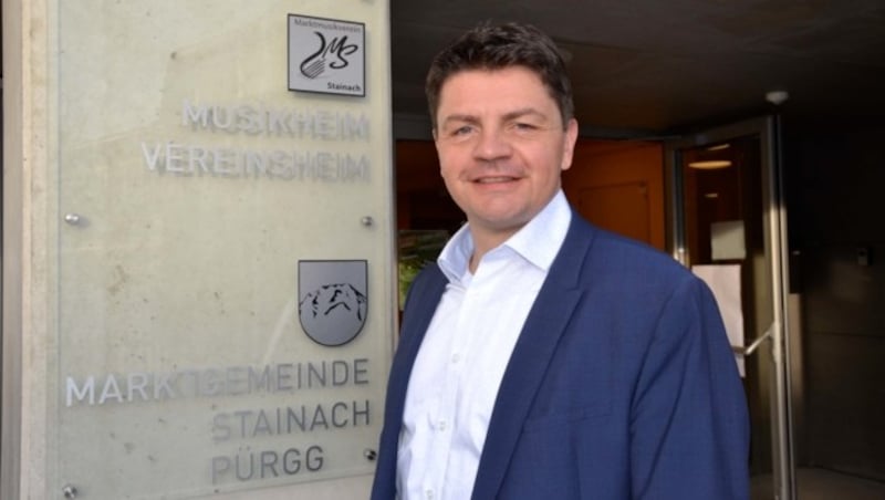 Roland Raninger, Bürgermeister von Stainach-Pürgg (Bild: Heinz Weeber)