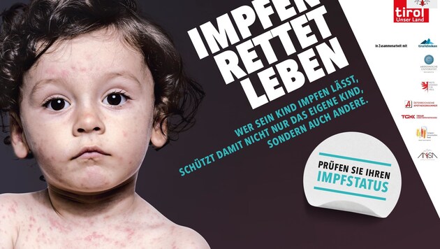 Plakat der Kampagne (Bild: Land Tirol)