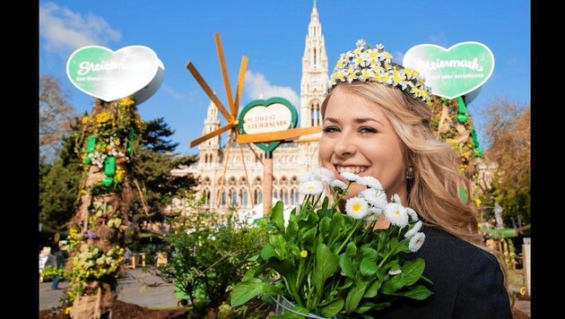 Der Wiener Rathausplatz wird bald wieder zum steirischen Dorf (Bild: Stmk. Tourismus/Jürgen Hammersch)