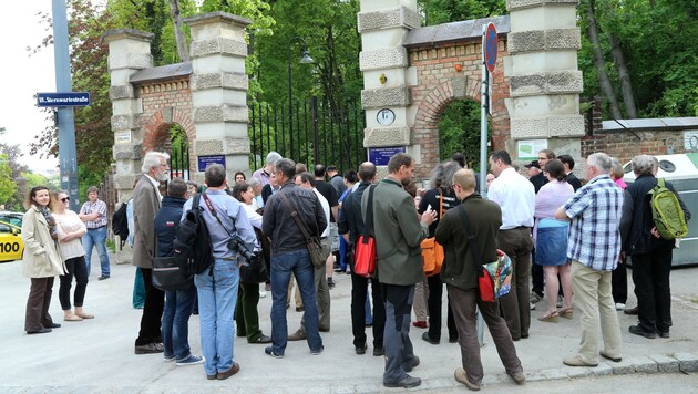 Die „Krone“ rettete den Sternwartepark. (Bild: Peter Tomschi)