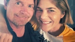 Michael J. Fox und Selma Blair (Bild: instagram.com/selmablair)