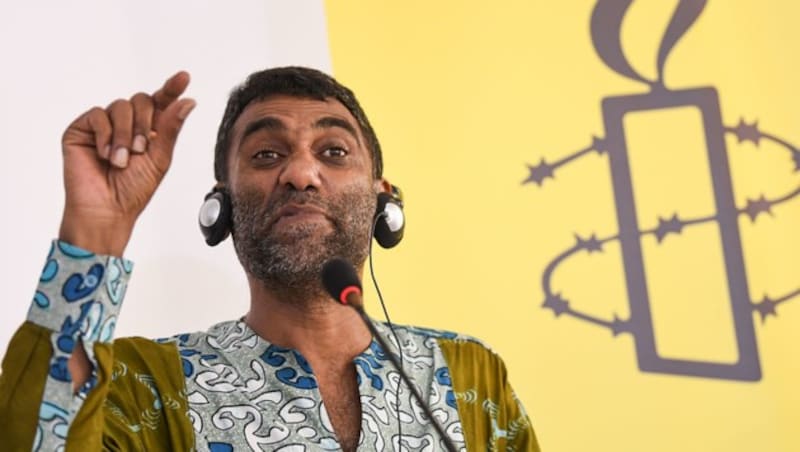 Der Generalsekretär von Amnesty International, Kumi Naidoo (Bild: AFP/Ozan Kose)