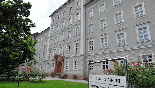 Privatgymnasium Borromäum, Salzburg Gaisbergstraße (Bild: KRONEN ZEITUNG)