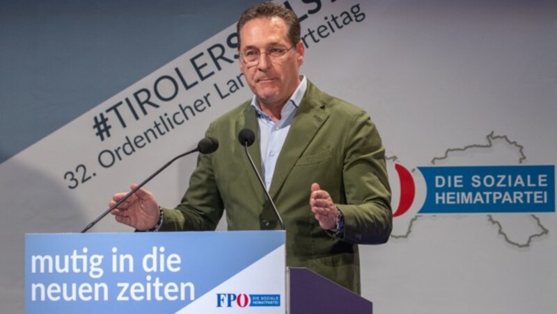 FPÖ-Chef Heinz-Christian Strache (Bild: APA/EXPA/JOHANN GRODER)