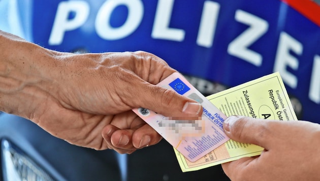 The 17-year-old was unable to produce any identification or registration. (Bild: Christof Birbaumer)