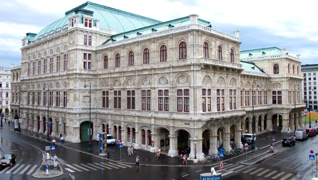 Die Wiener Staatsoper (Bild: Wikipedia/Carlos Delgado)