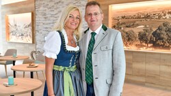 Wolfgang Hochreiter mit Ehefrau Petra im Vortuna-Resort. (Bild: Harald Dostal)