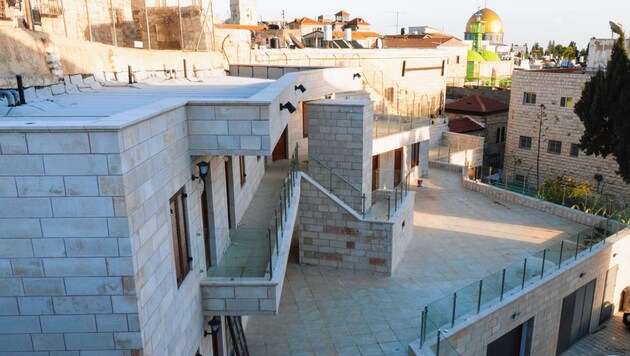 Das Österreichische Pilger-Hospiz in Jerusalem erhielt einen modernen Anbau: das Gästehaus „Casa Austria“. (Bild: Österreichisches Hospiz Jerusalem)