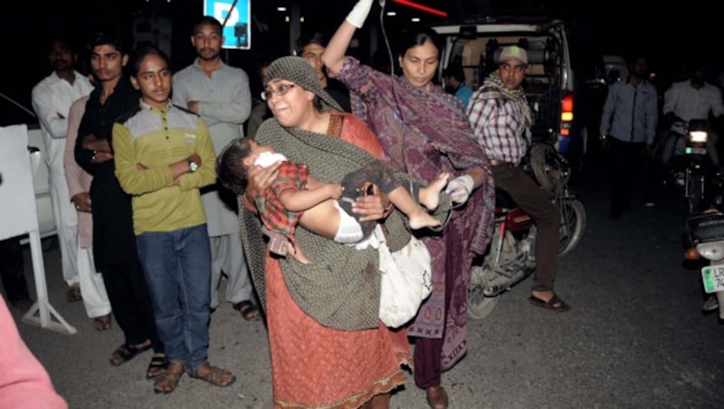 Auch viele Kinder waren unter den Opfern in Lahore am Ostersonntag 2016. (Bild: AFP )