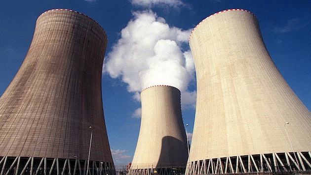 Das Atomkraftwerk Temelin (Bild: APA/HANS KLAUS TECHT)