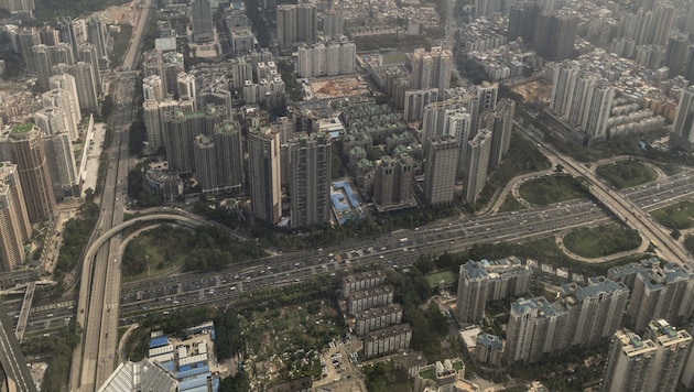 Blick auf Shenzhen (Bild: Sebastian Räuchle)