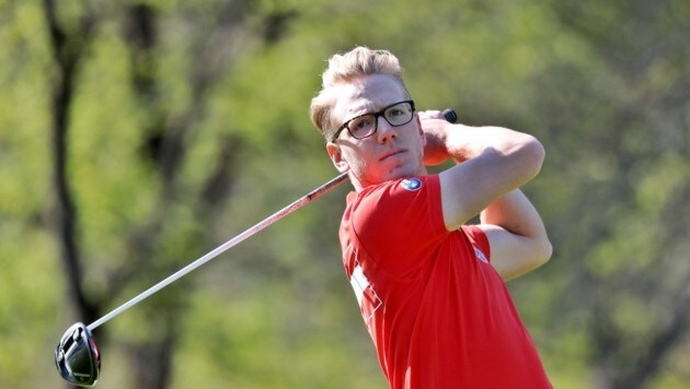 Lukas Lipold verpasste als 23. die Qualifkation für das Finale nur hauchdünn. (Bild: Österreichischer Golfverband)