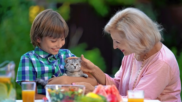 Tierliebe verbindet Generationen und fördert Verständnis. (Bild: stock.adobe.com)