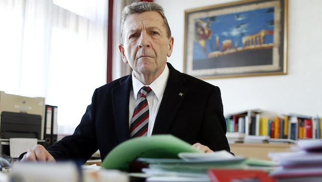 Ex-enquêteur en chef, Dr Ernst Geiger (Bild: Reinhard Holl)