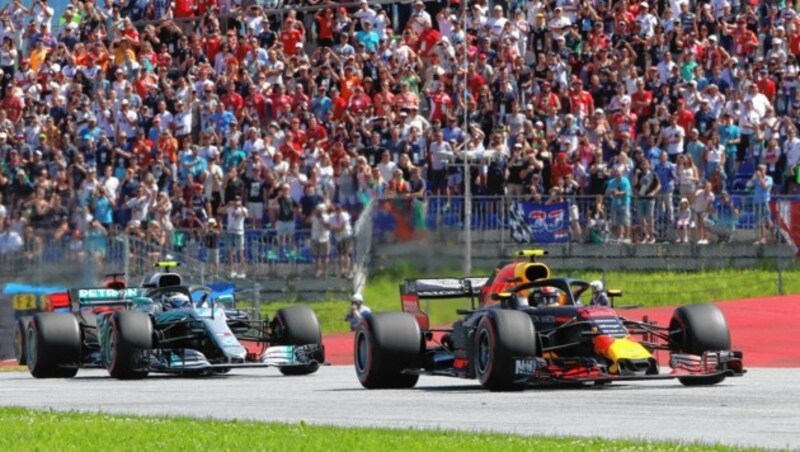 Volle Ränge bei der Formel 1 am Red Bull Ring: Das „Projekt Spielberg“ war eines der größten von Dietrich Mateschitz. (Bild: Kronen Zeitung/Sepp Pail)