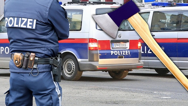 Der Angreifer wurde in die Justizanstalt Salzburg gebracht (Symbolbild). (Bild: APA/ERWIN SCHERIAU, stock.adobe.com, krone.at-Grafik)