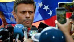 Oppositionsführer Leopoldo Lopez (Bild: APA/AFP/JUAN BARRETO)