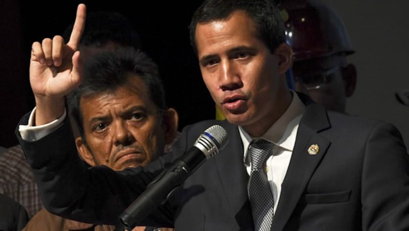 Juan Guaido (Bild: AFP )