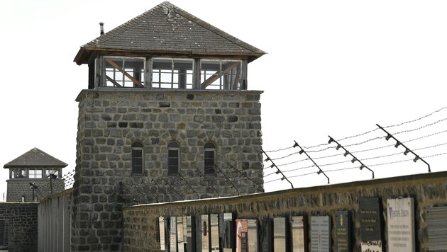 Das ehemalige Konzentrationslager (KZ) Mauthausen (Bild: HARALD SCHNEIDER / APA / picturedesk.com)