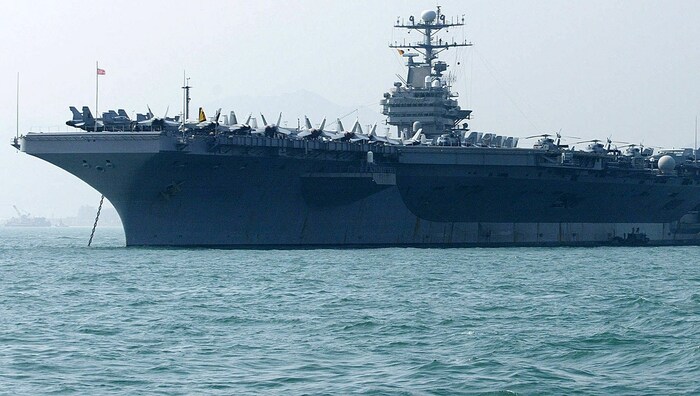 Der US-Flugzeugträger USS Abraham Lincoln