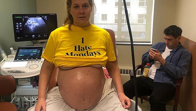 Amy Schumer witzelte über ihre Schwangerschaft und verriet das Geschlecht ihres ungeborenen Babys. (Bild: instagram.com/amyschumer)