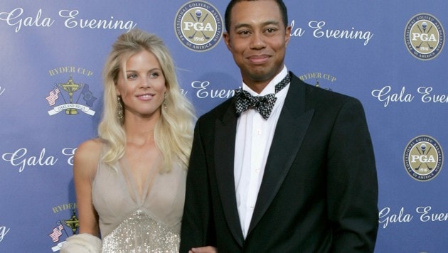 Tiger Woods und Elin Nordegren (Bild: 2004 Getty Images)