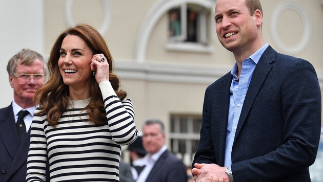 Herzogin Kate und Prinz William (Bild: AFP)