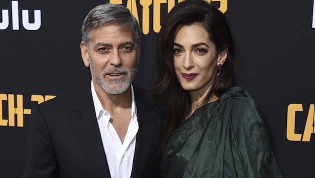 George Clooney und Amal Clooney (Bild: 2019 Invision)