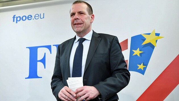 Harald Vilimsky, FPÖ-Delegationsleiter im EU-Parlament (Bild: APA/HELMUT FOHRINGER)