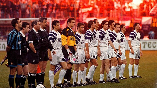 Die Finalhelden von 1994 vor Rückspiel in Mailand (Bild: ©Krug Daniel sen)