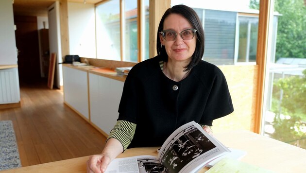 Sylvia Amann in Engerwitzdorf ist EU-Expertin für Kultur- und Stadtentwicklung. (Bild: Horst Einöder)