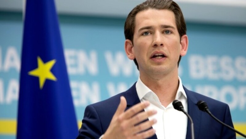 Bundeskanzler Sebastian Kurz (ÖVP) (Bild: APA/AFP/ALEX HALADA)