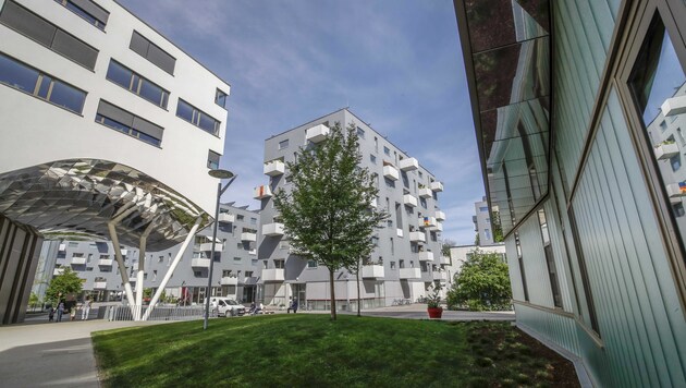 Im Stadtwerke Areal in Salzburg-Lehen entstand bereits gemeinnütziger Wohnraum. (Bild: Tschepp Markus)