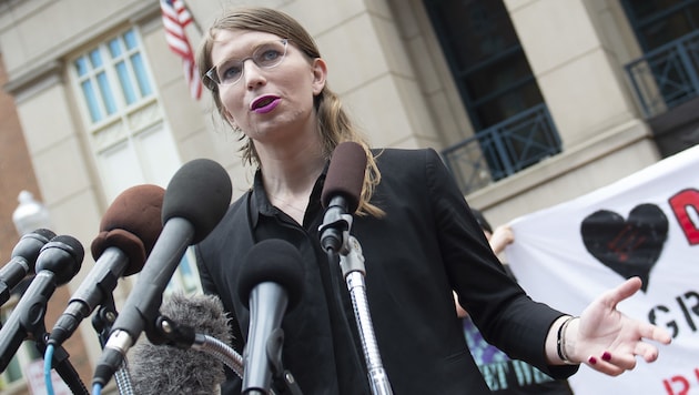 Trotz Gefängnis und Geststrafe will Chelsea Manning nicht aussagen. (Bild: AFP)