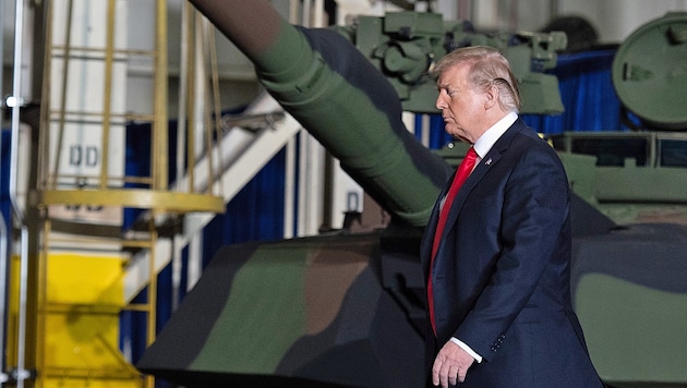 US-Präsident Donald Trump (Bild: APA/AFP/Saul Loeb)