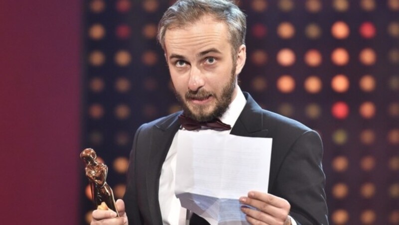 Der Romy-Preisträger Jan Böhmermann (Bild: APA/HANS PUNZ)